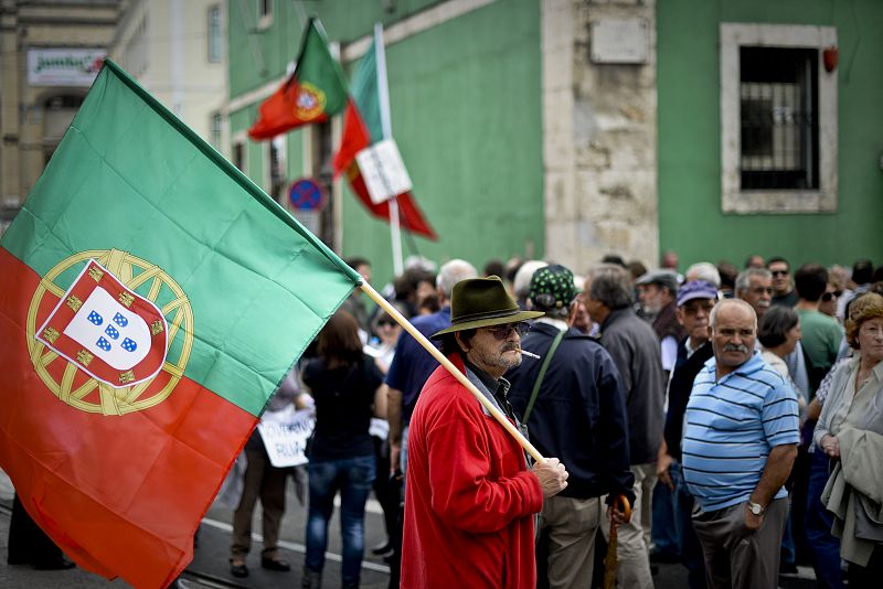 Entre 50.000 y 70.000 personas se han concentrado en Portugal contra los recortes y las medidas de austeridad anunciadas por el Gobierno