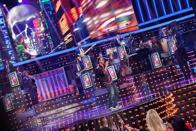 Basty, durante su actuación en la repesca