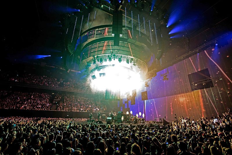 Premios Europeos de la Música de MTV celebrados en Ámsterdam.