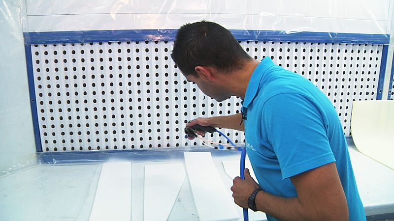 La fabricación del sofá