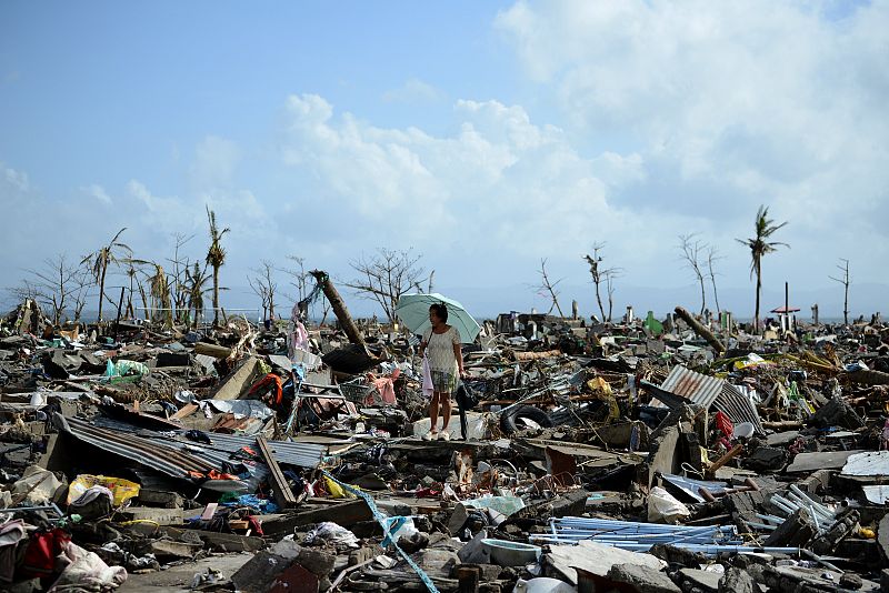 Filipinas, tras el paso del tifón Haiyan