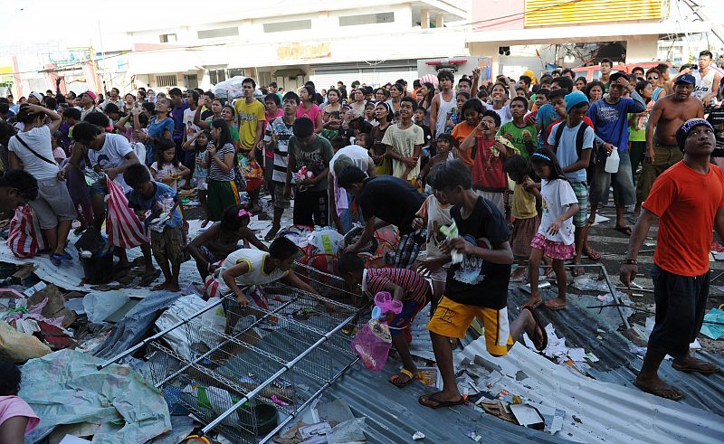 Filipinas, tras el paso del tifón Haiyan