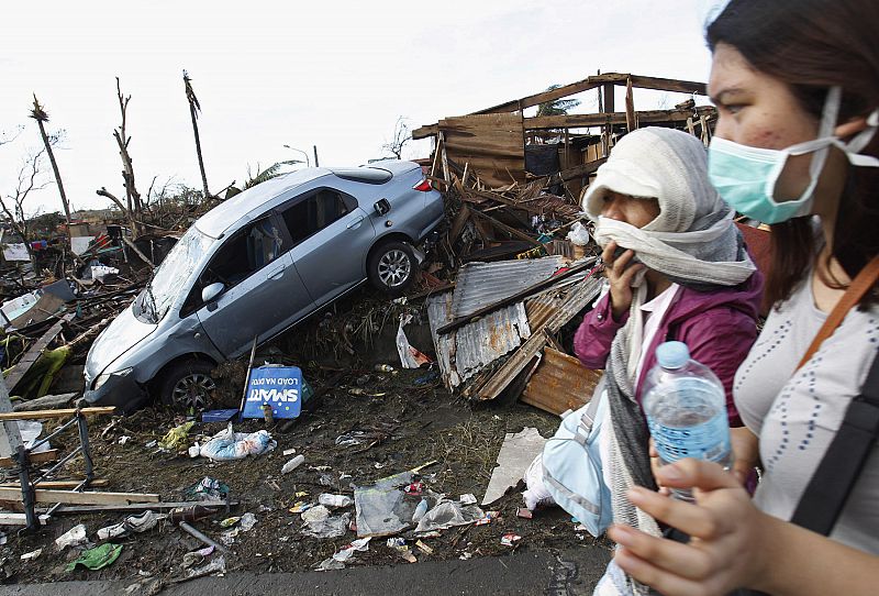 La ciudad de Tacloban está destrozada y se teme que aparezcan epidemias