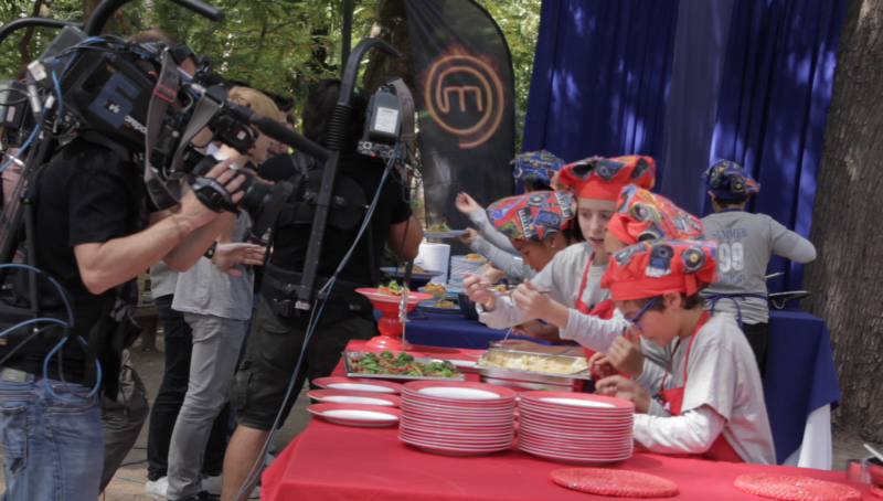 MasterChef Junior - Prueba por equipos. Programa 1