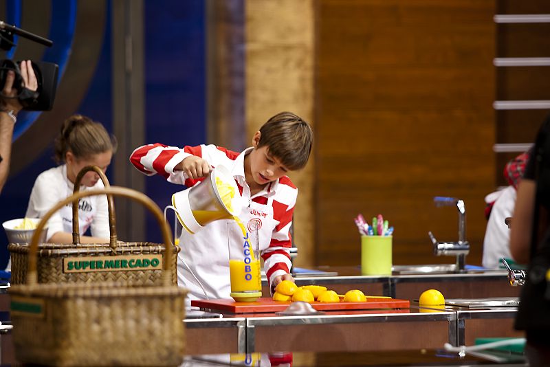 Masterchef Junior - Zumo de naranja y nata montada