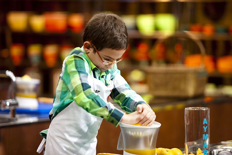 Masterchef Junior - Zumo de naranja y nata montada