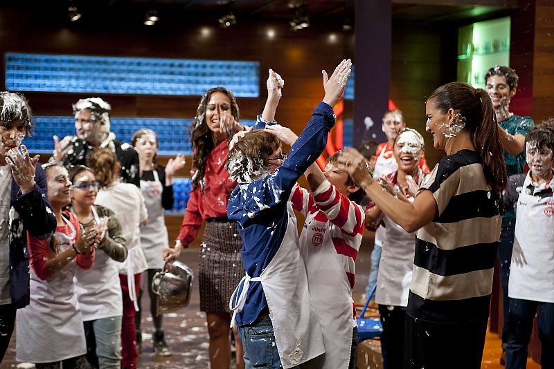 Masterchef Junior - Zumo de naranja y nata montada