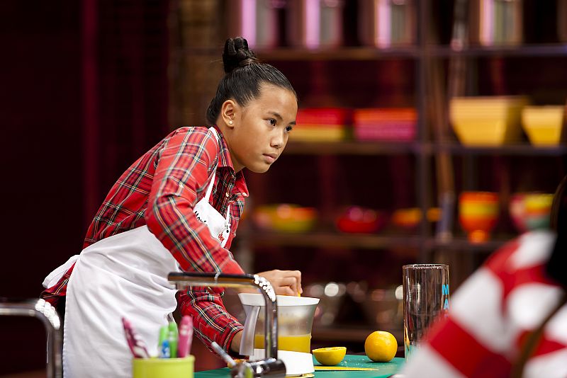 Masterchef Junior - Zumo de naranja y nata montada