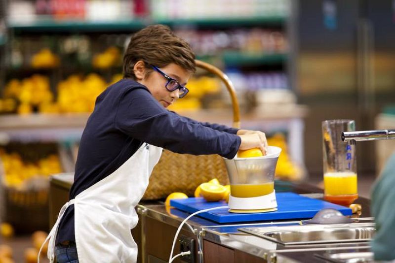 Masterchef Junior - Zumo de naranja y nata montada