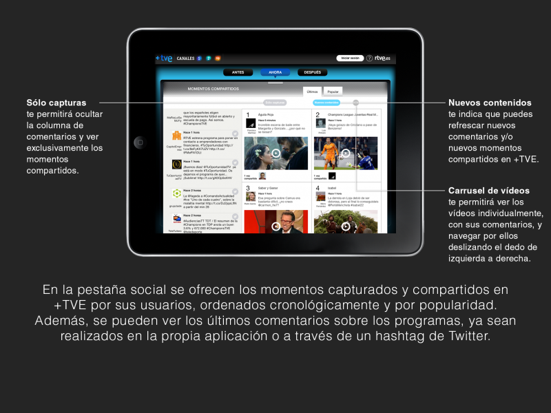 Cómo usar +TVE en iPad - 3