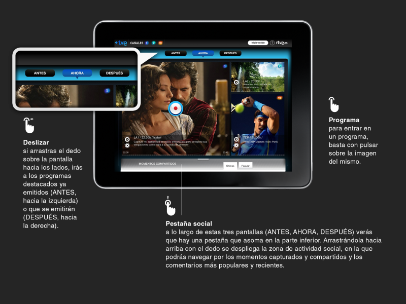 Cómo usar +TVE en iPad - 2