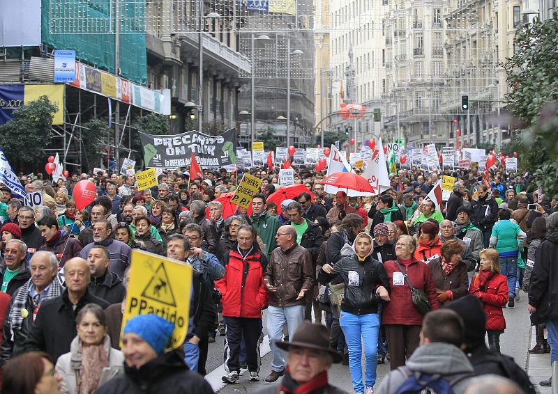 MANIFESTACIÓN CONTRA LA REFORMA EDUCATIVA