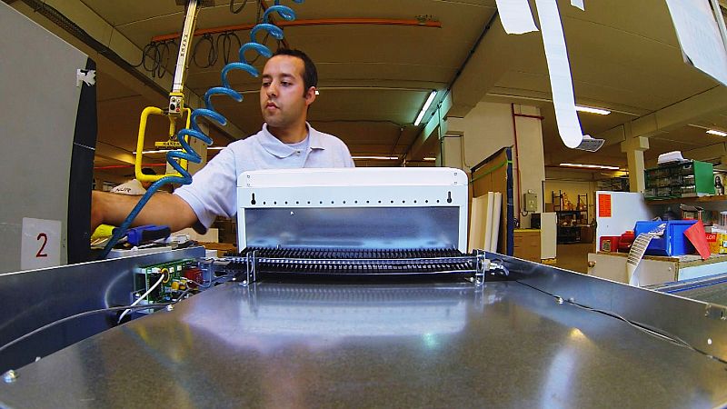 La fabricación de un radiador