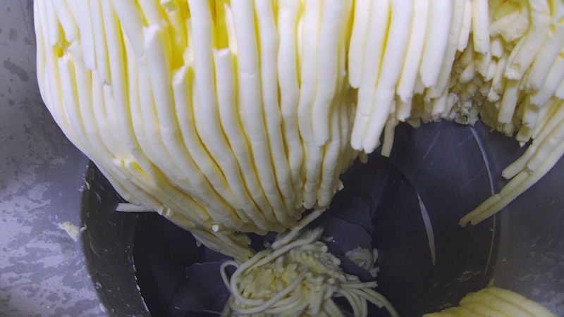 La elaboración de la mantequilla