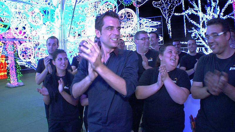 La fabricación de las luces de Navidad