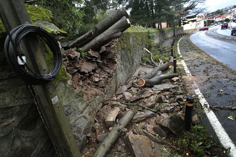 TEMPORAL DE VIENTO Y LLUVIA EN GALICIA