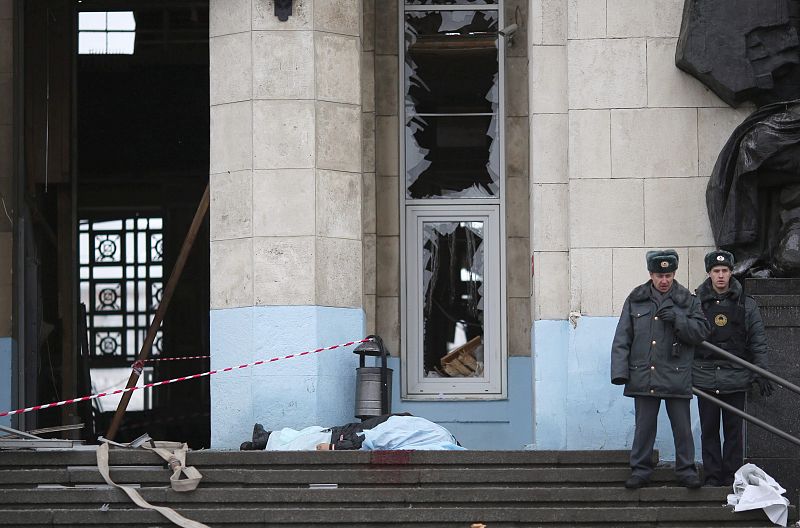 L explosión ocurrió en la zona de entrada del edificio de la estación "Volgograd-1".