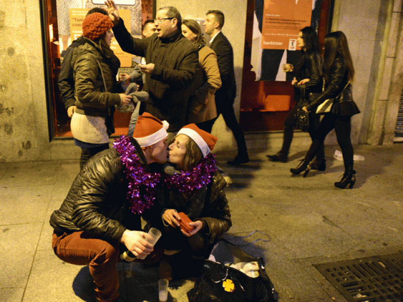 Madrid da la bienvenida a 2014