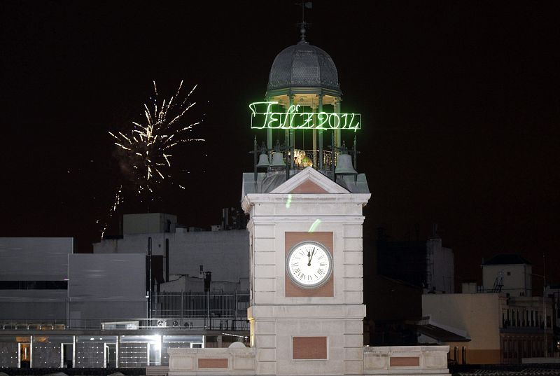 LA PUERTA DEL SOL DA LA BIENVENIDA AL 2014