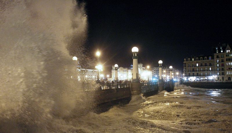 MAL TIEMPO EN SAN SEBASTIÁN