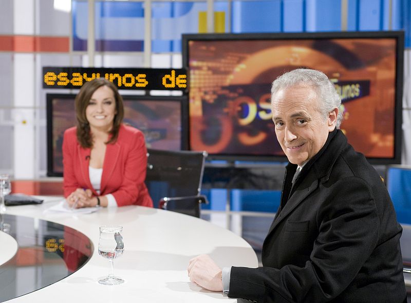 Josep Carreras, entrevistado por Pepa Bueno en 'Los Desayunos de TVE'