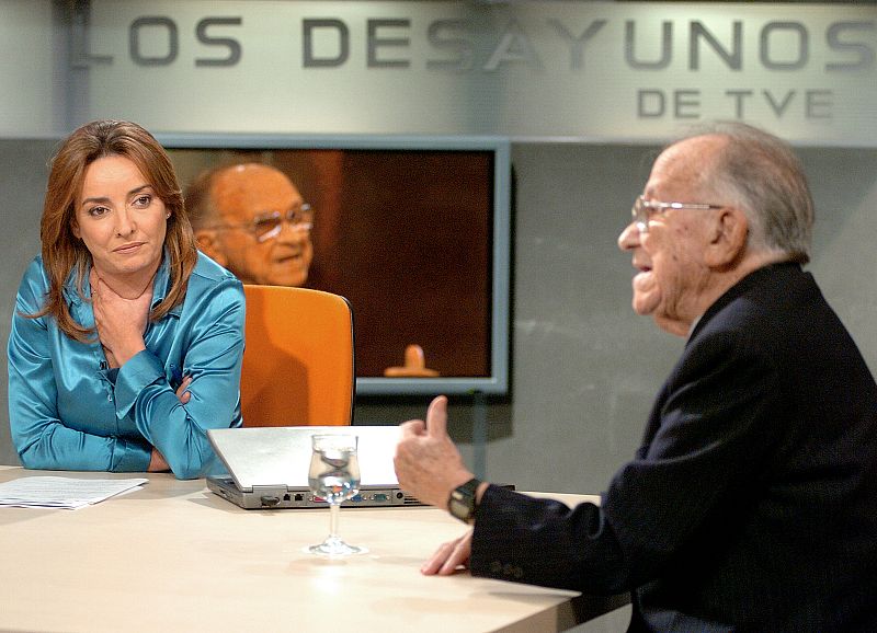 Pepa Bueno fue la encargada de dirigir y presentar 'Los Desayunos de TVE'  entre 2004 y 2009