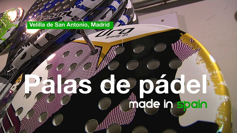 La fabricación de las palas de pádel