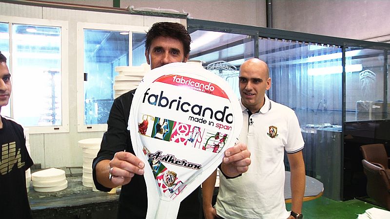 La fabricación de las palas de pádel