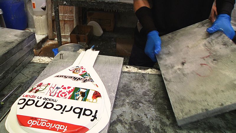 La fabricación de las palas de pádel