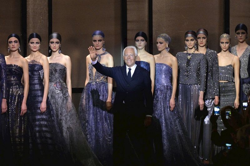 Desfile de Giorgio Armani Privé