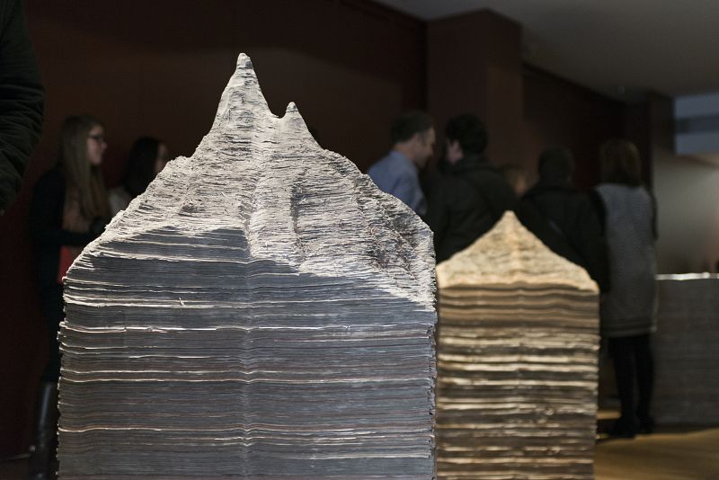 Mateo Maté en el Museo de la Biblioteca Nacional de España