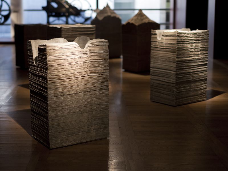 Mateo Maté en el Museo de la Biblioteca Nacional de España