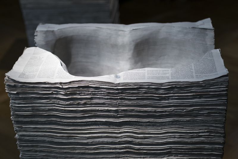 Mateo Maté en el Museo de la Biblioteca Nacional de España