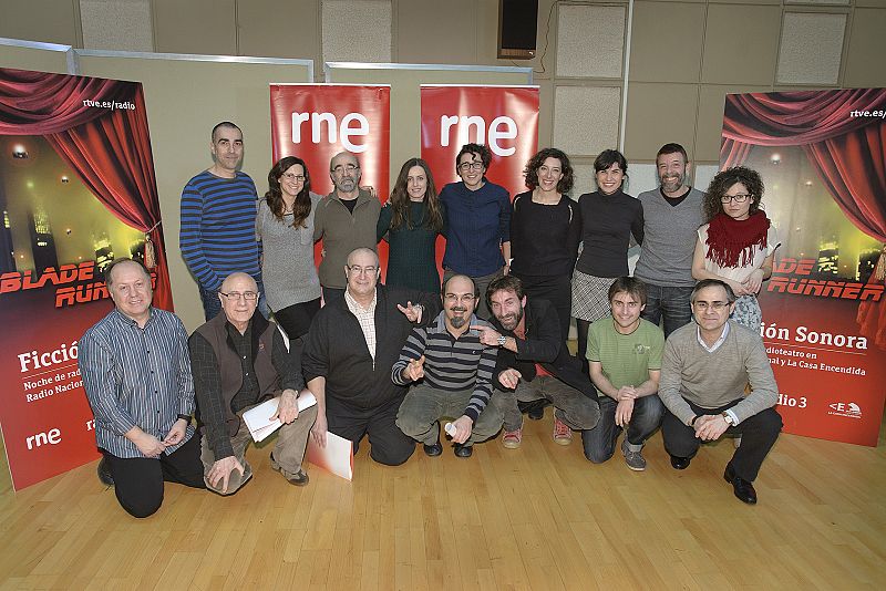 Foto de familia del elenco de 'Blade Runner'