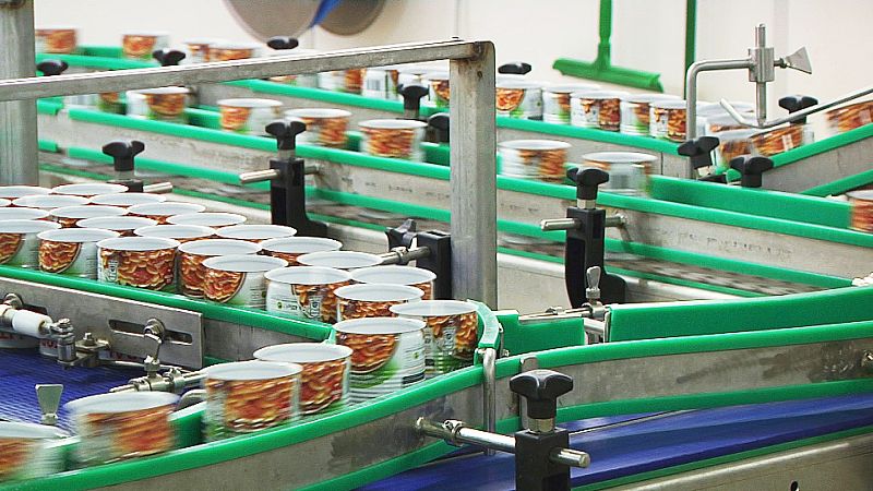 La elaboración de las conservas de fabada