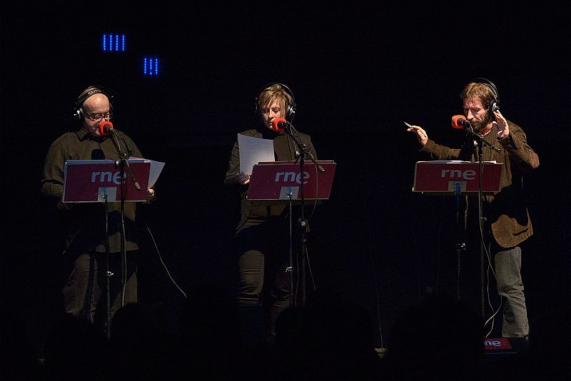 Un momento de la representación de 'Blade Runner'