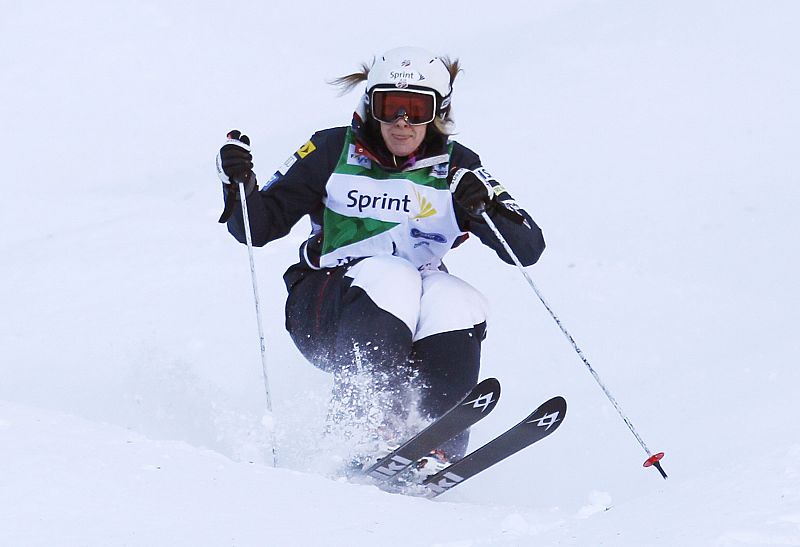 La estodunidense Hannah Kearney, de esquí libre