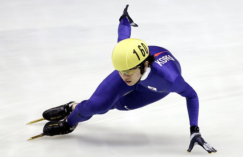 El patinador surcoreano Ahn Hyun-Soo