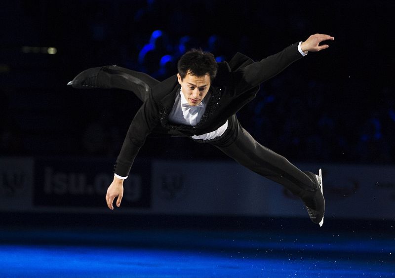 El patinador canadiense Patrick Chan