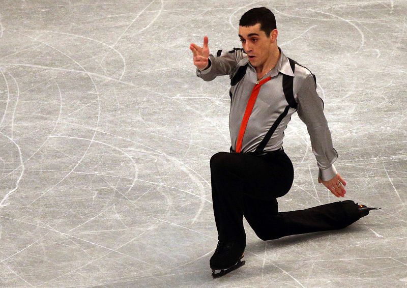 El patinador español Javier Fernández