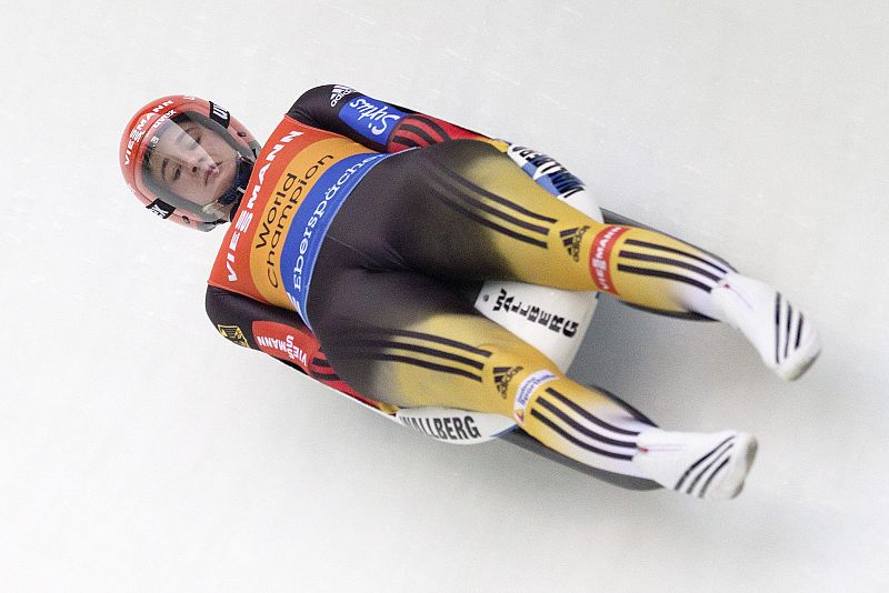 La piloto alemana de luge Nathalie Geisenberger