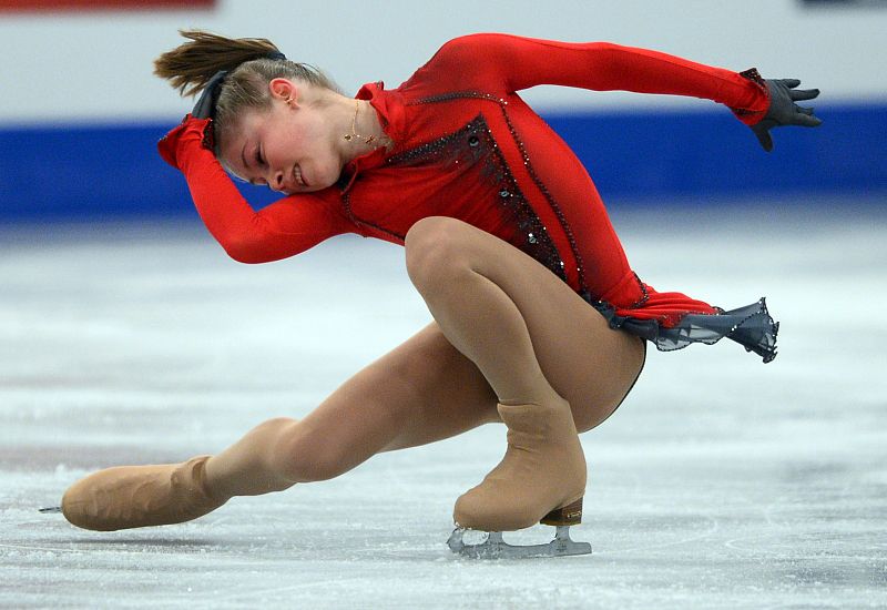 La patinadora rusa Julia Lipnitskaya