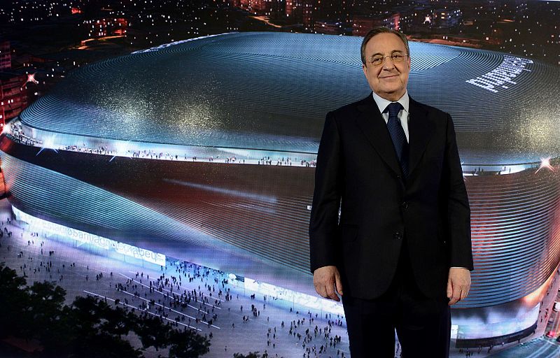 Imagen del presidente del Real Madrid Florentino Pérez.