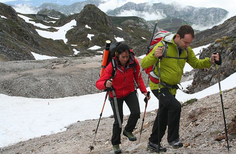 Llegando al Casetón de Andara