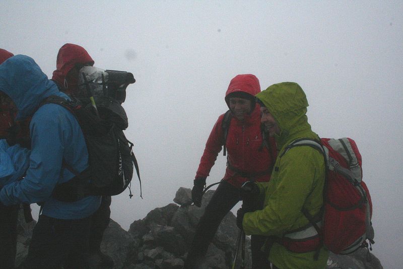 Desafiando a la lluvia