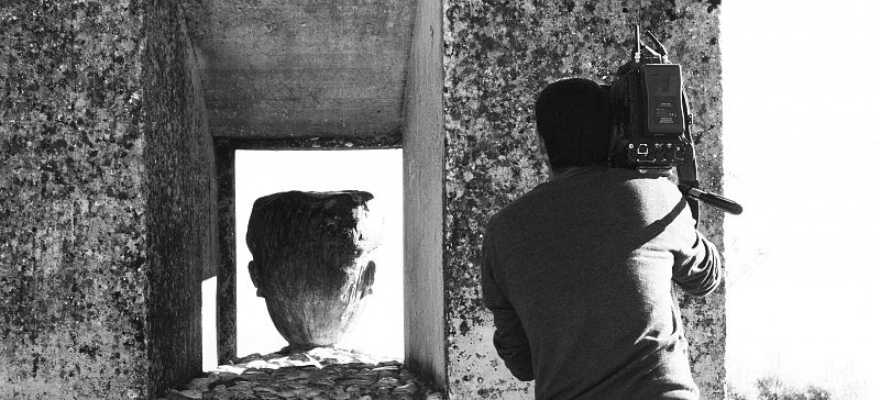 Busto de Machado en Baeza