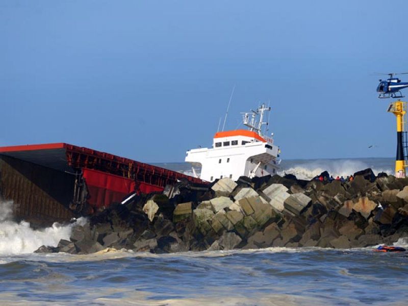 El buque contenía un total de 123 metros cúbicos de gasoil