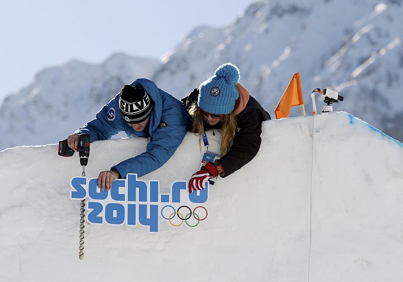 Últimos retoques en Sochi