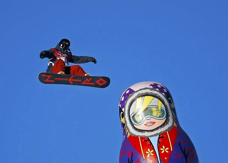 Snowboard slopestyle Sochi