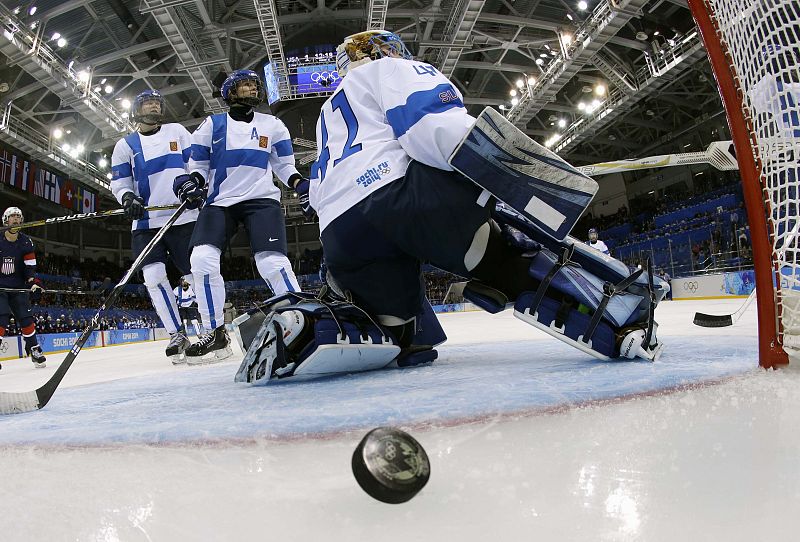 El hockey ha arrancado con el partido entre Finlandia y Estados Unidos.